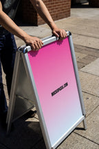 A-Frame Sign Mockup