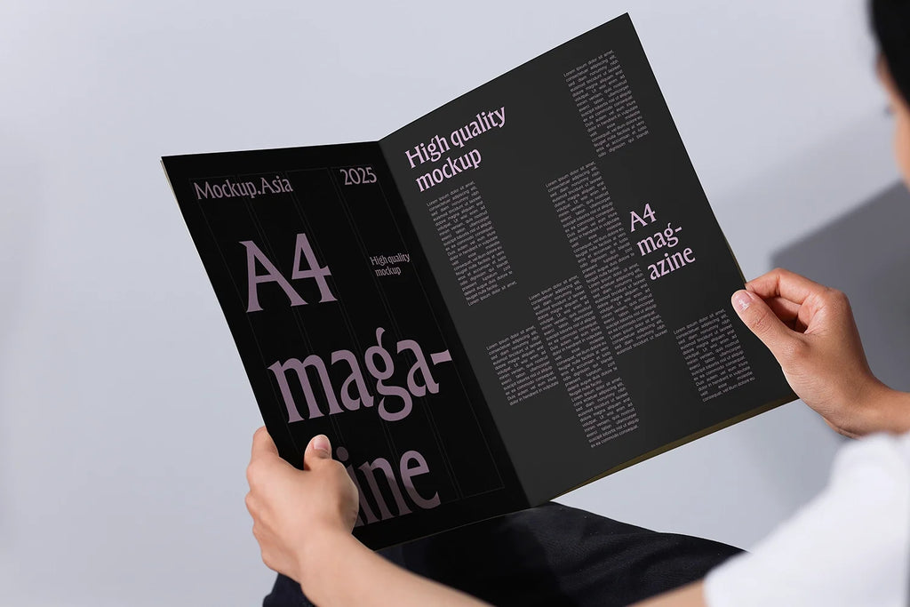 Magazine Mockup A403