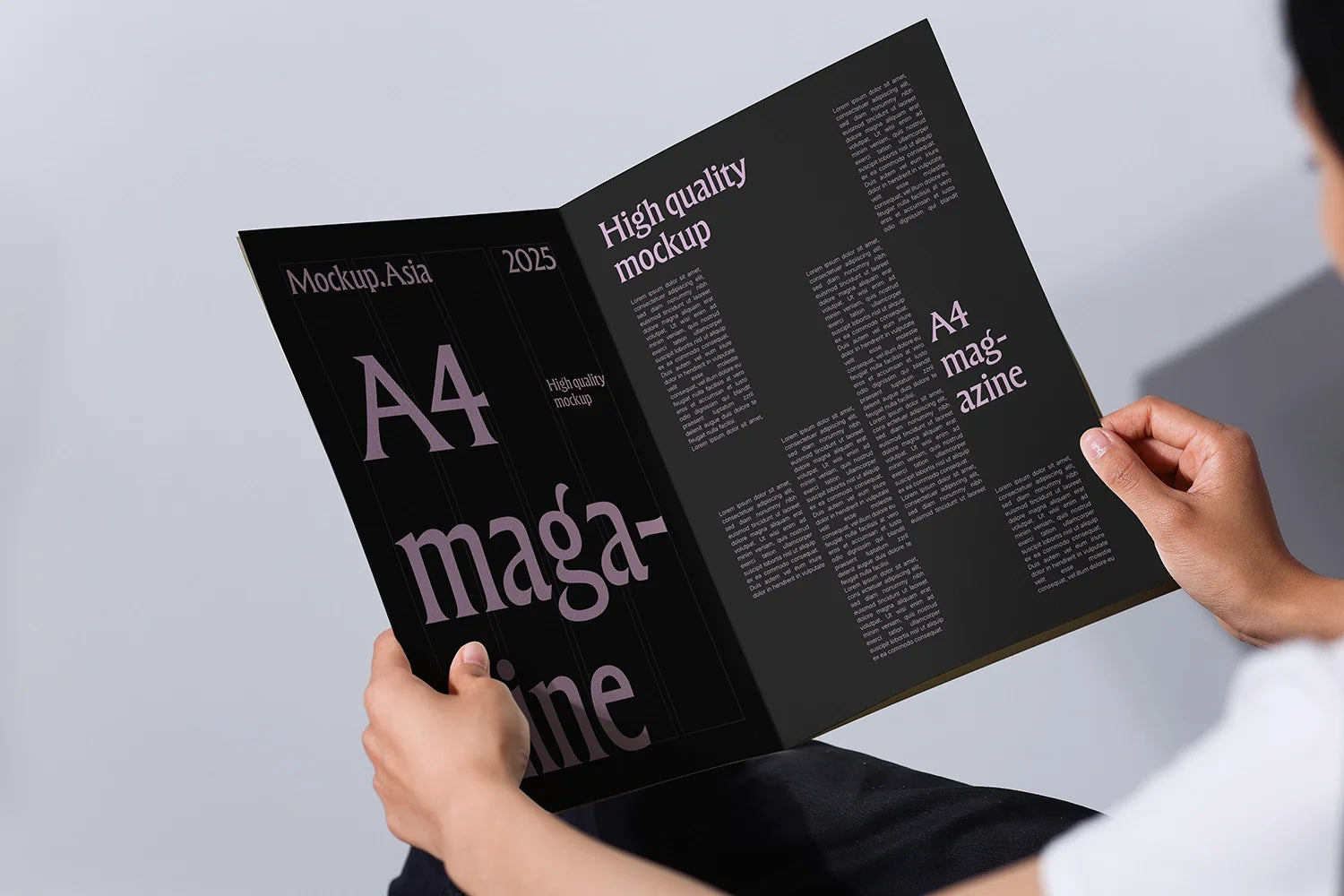Magazine Mockup A403