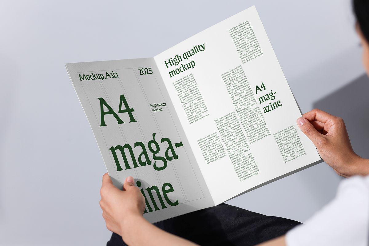 Magazine Mockup A403