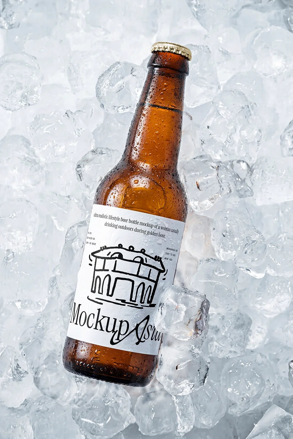Beer Bottle Mockup