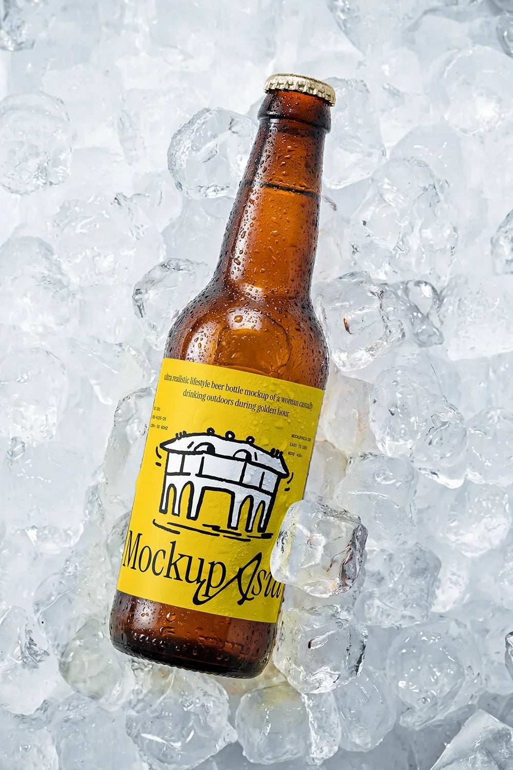 Beer Bottle Mockup