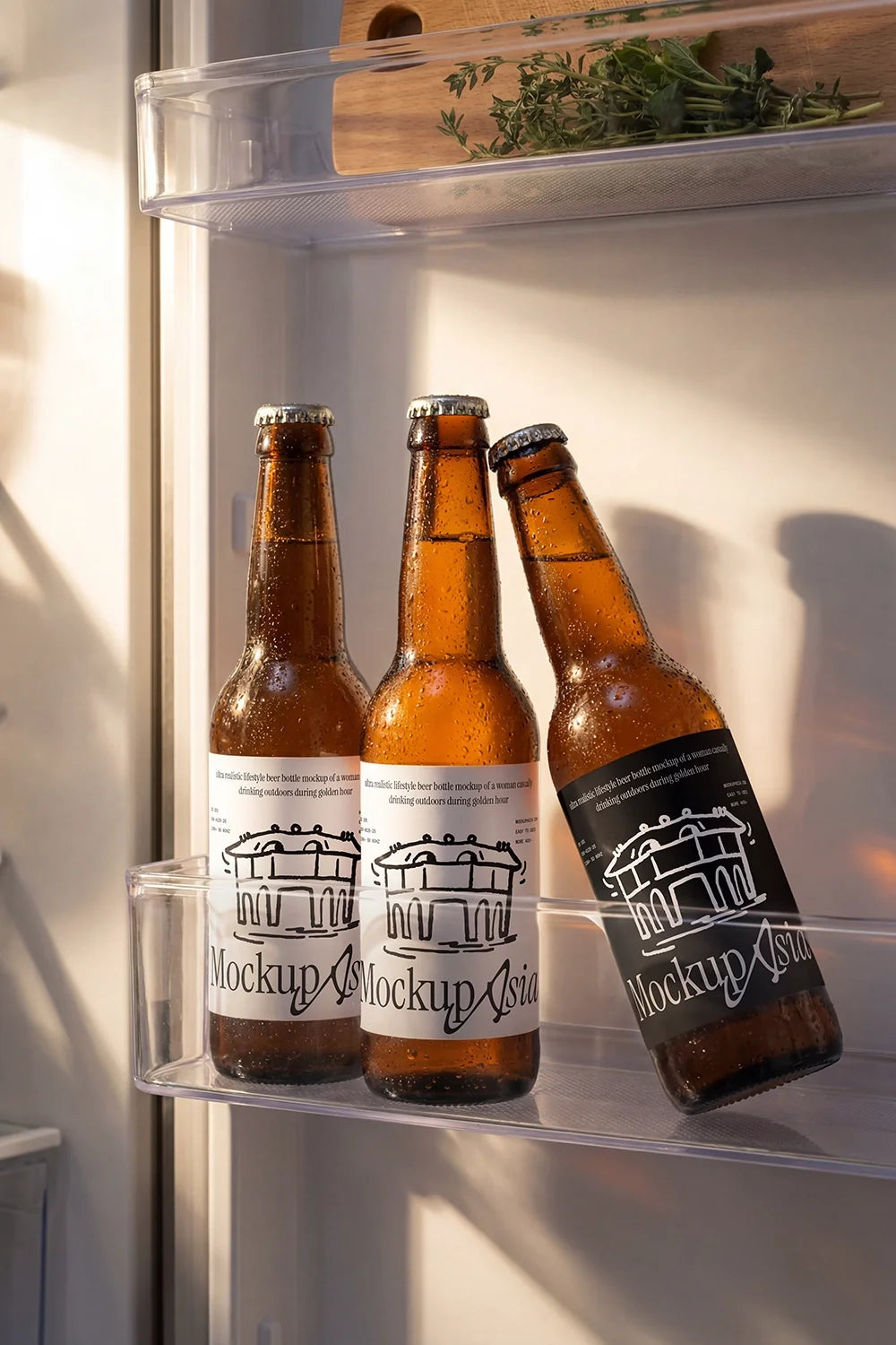 Beer Bottle Mockup