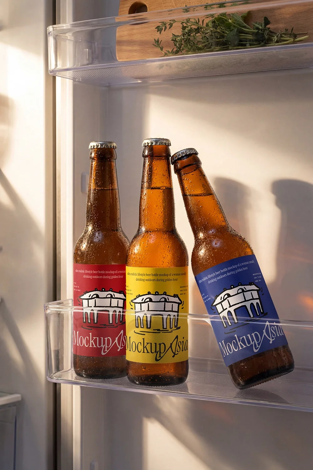 Beer Bottle Mockup