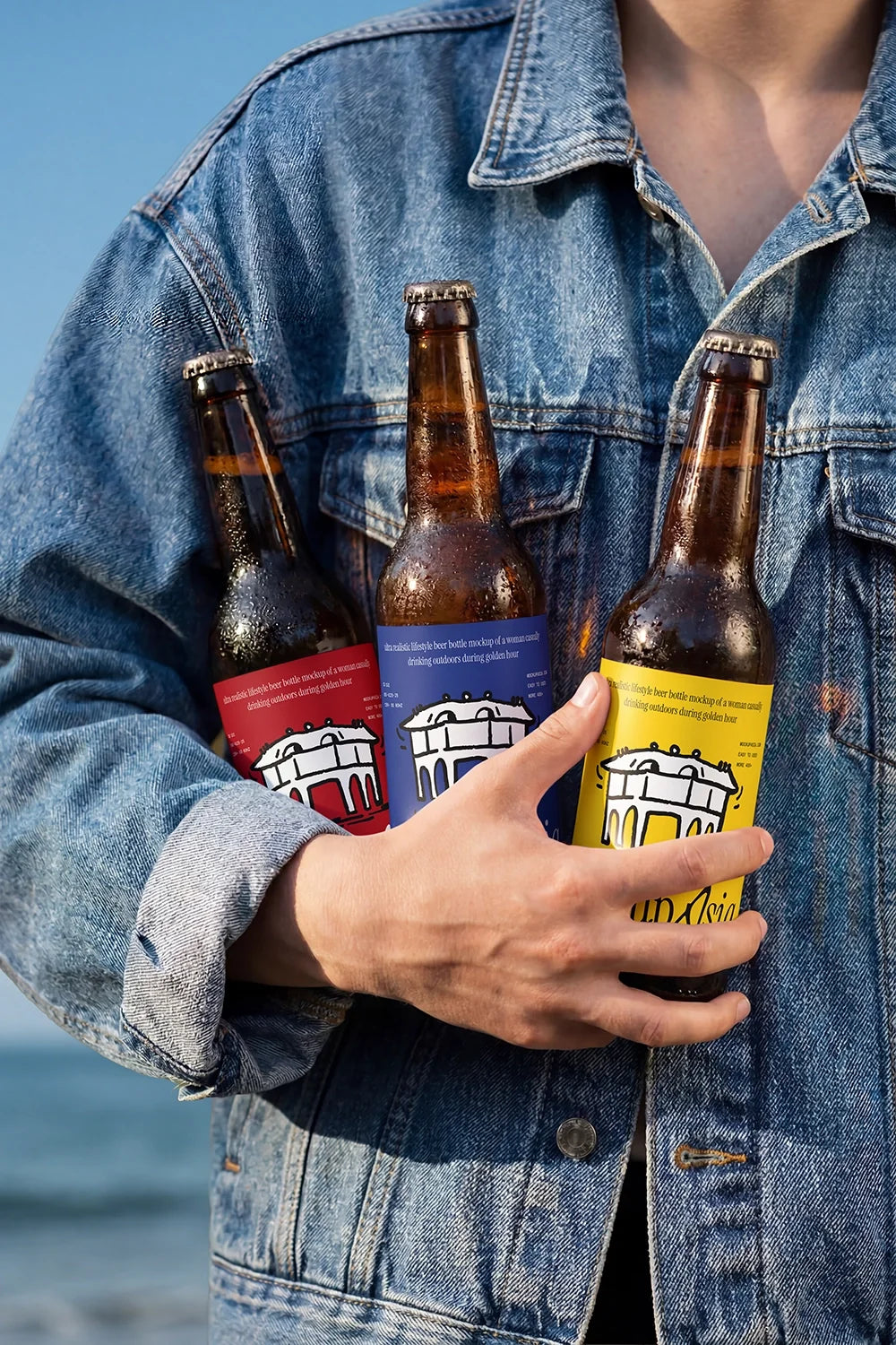Beer Bottle Mockup