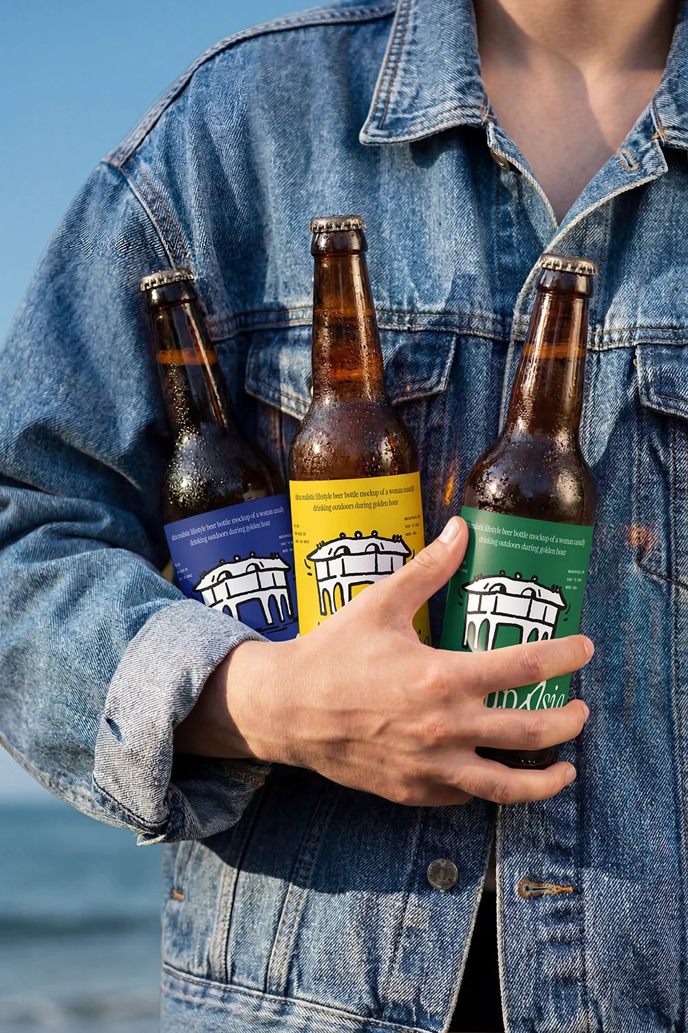 Beer Bottle Mockup