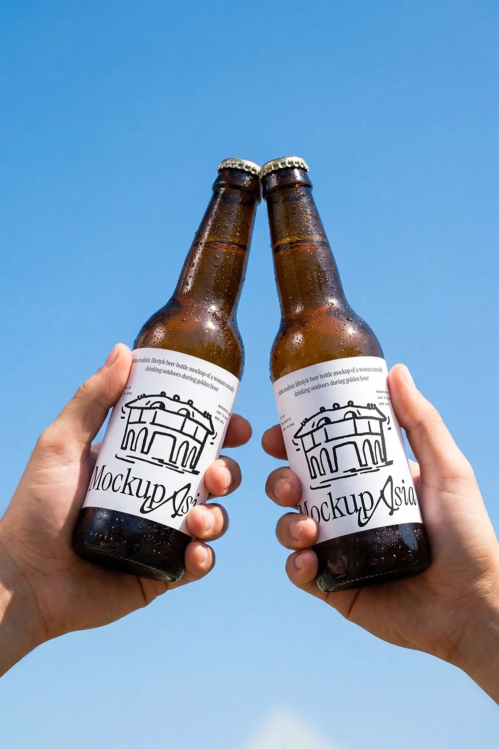 Beer Bottle Mockup