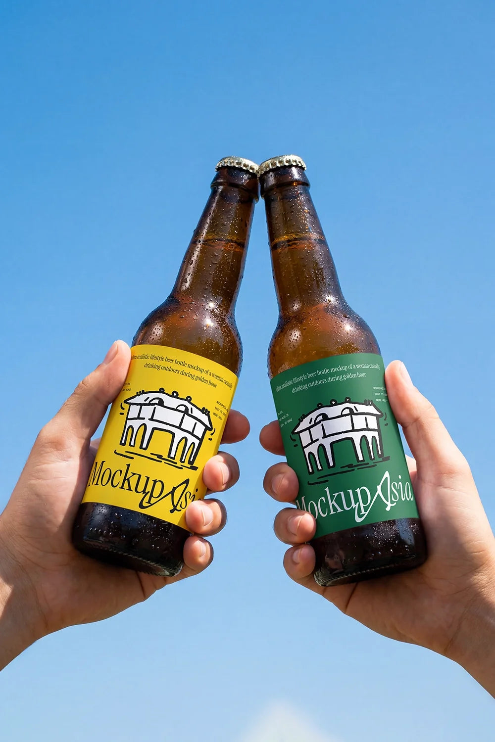 Beer Bottle Mockup
