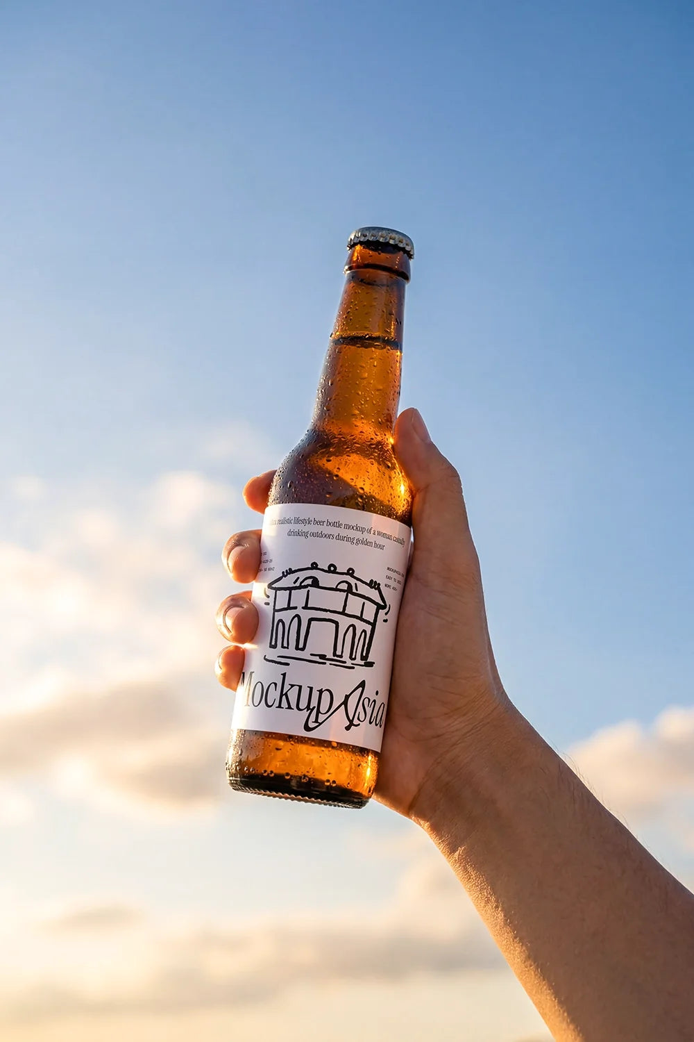 Beer Bottle Mockup