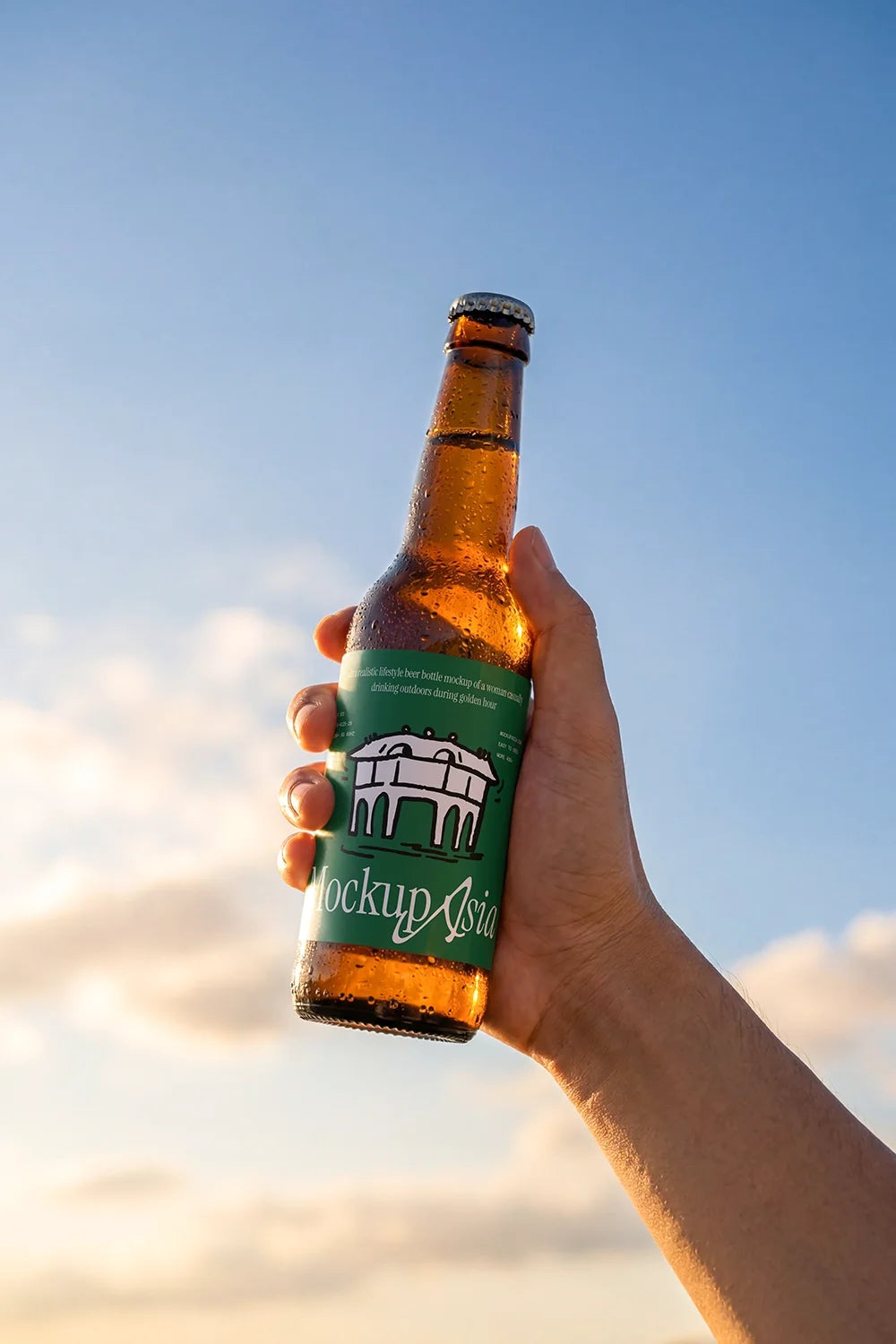 Beer Bottle Mockup