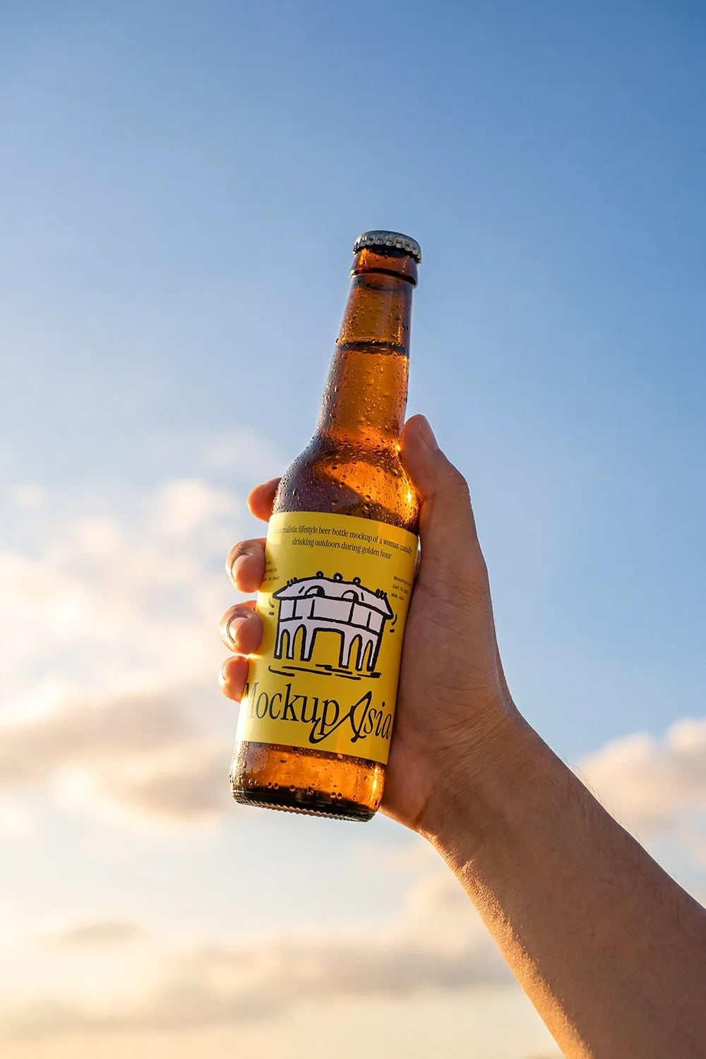 Beer Bottle Mockup
