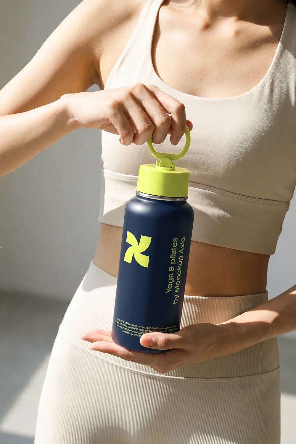 Water Bottle Mockup
