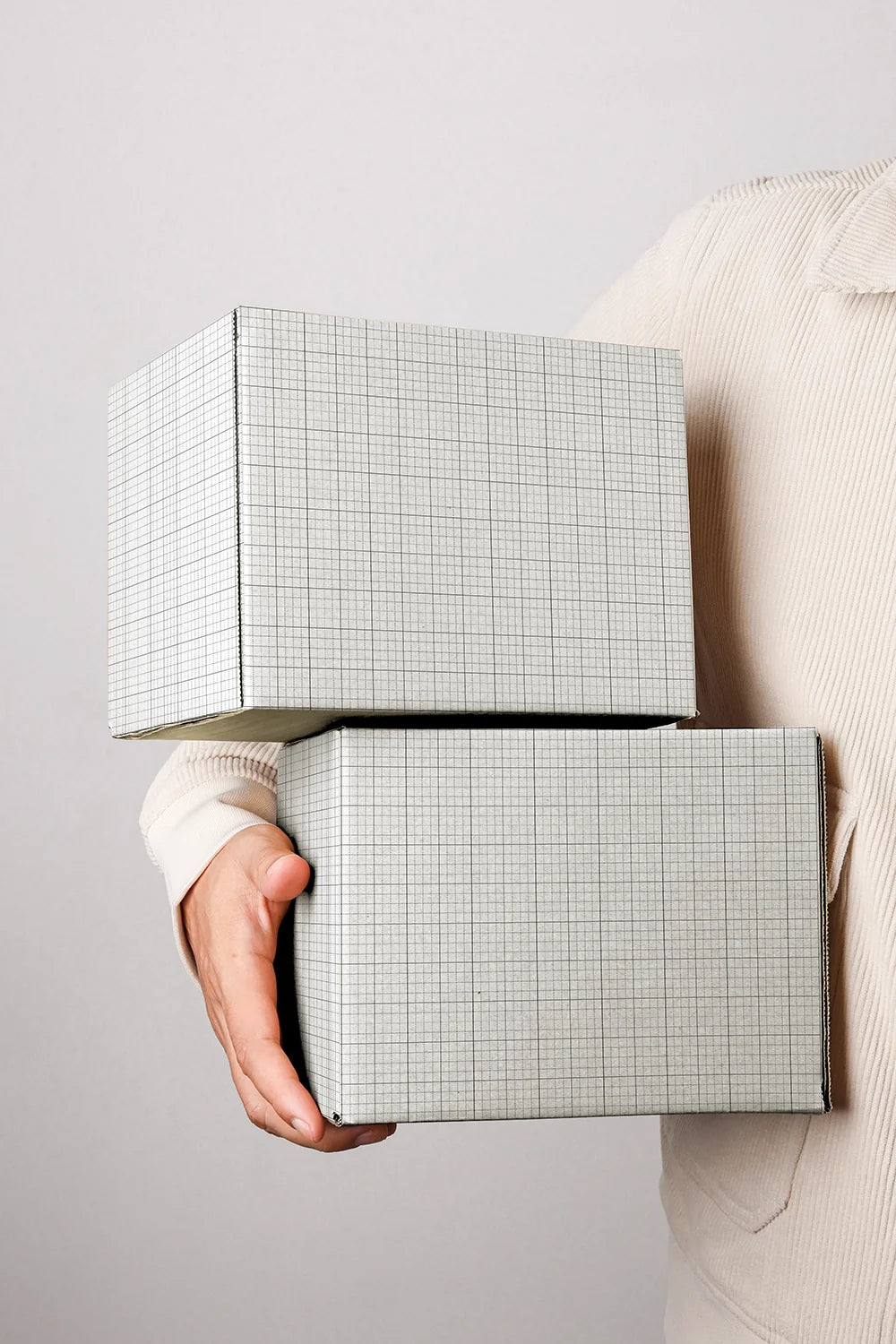 Cardboard Box Mockup