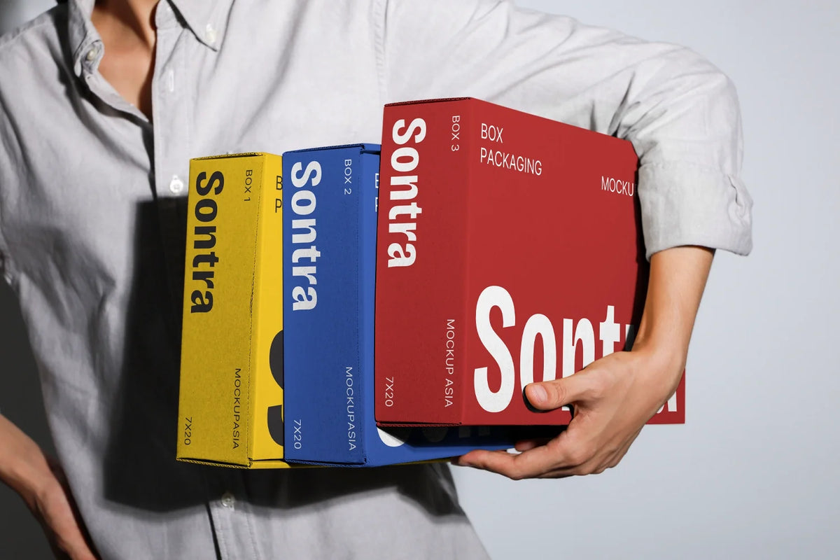 Box Packaging Mockup