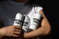 Slim Can Mockup CF05 – 3 Cans, Window Light
