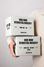 Cardboard Box Mockup