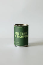 Cat Food Can Mockup