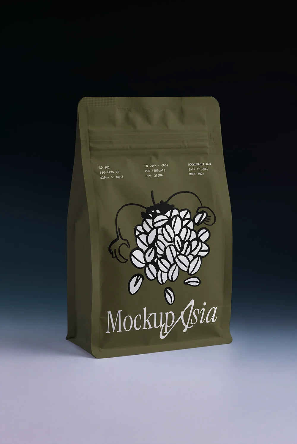 Coffee Bag Mockup