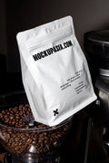 Coffee bag mockup