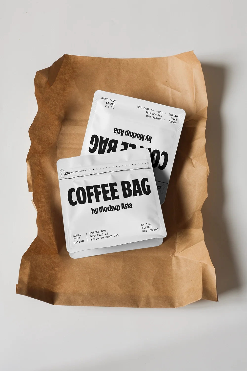 Coffee Bag Mockup