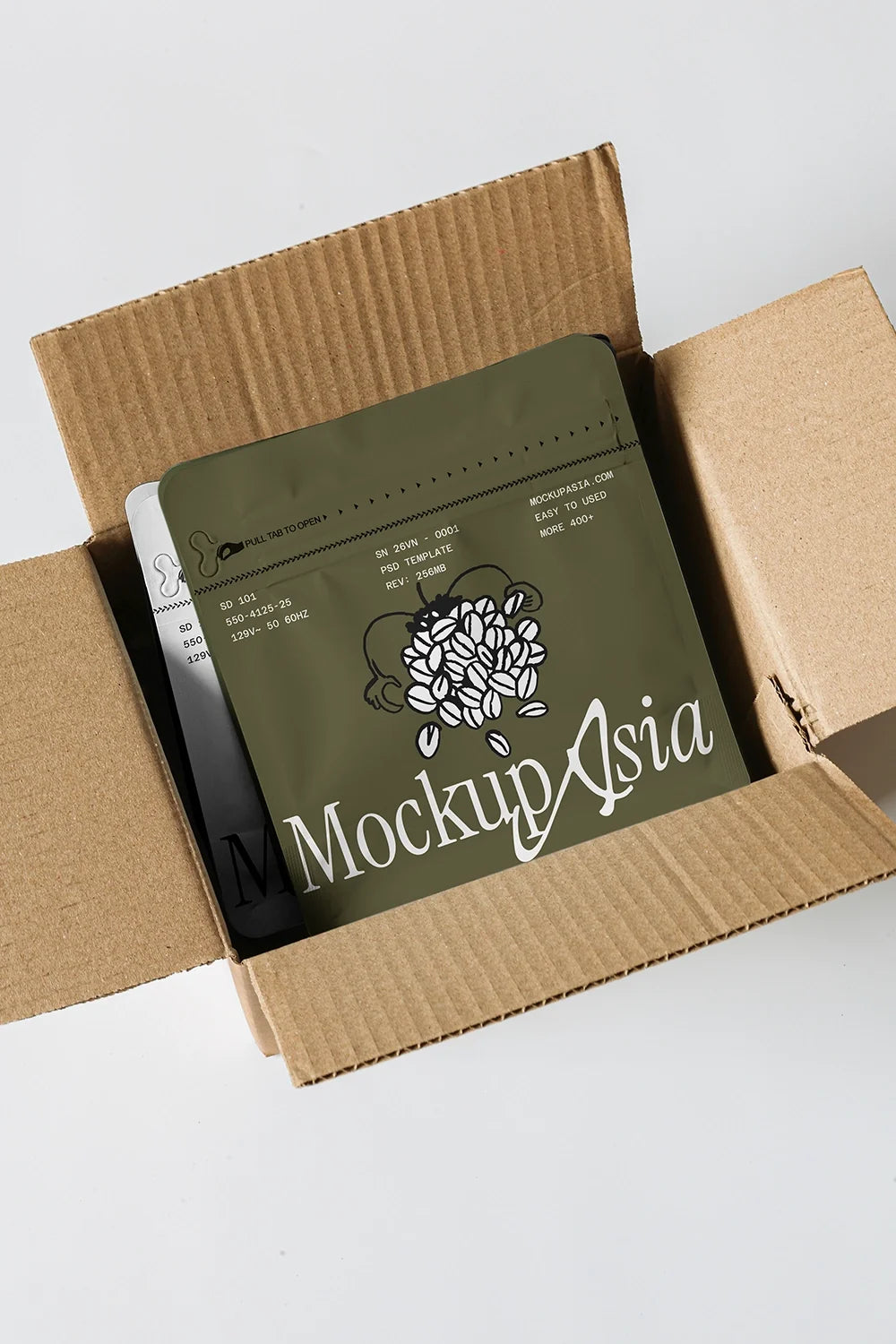 Coffee Bag Mockup