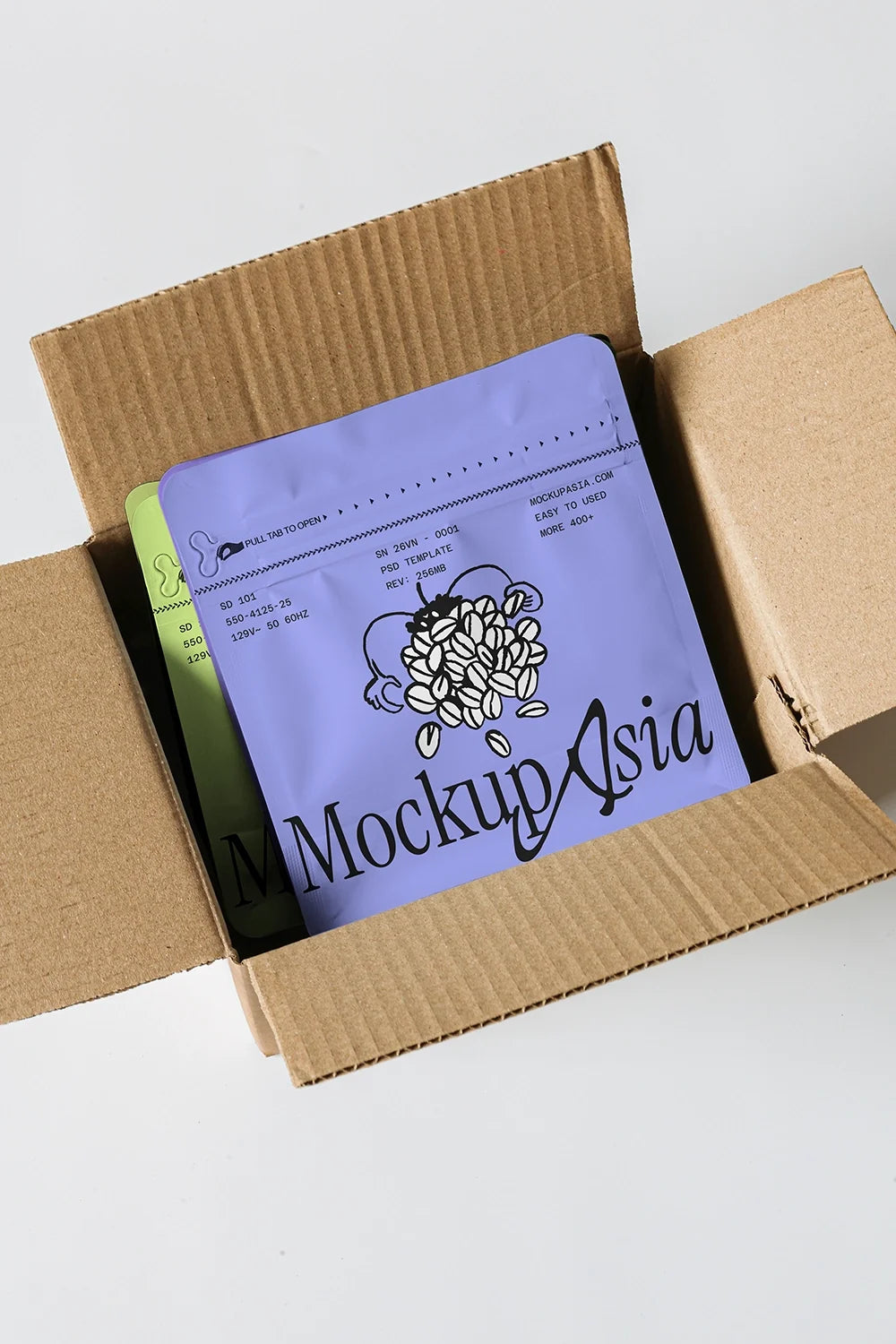 Coffee Bag Mockup