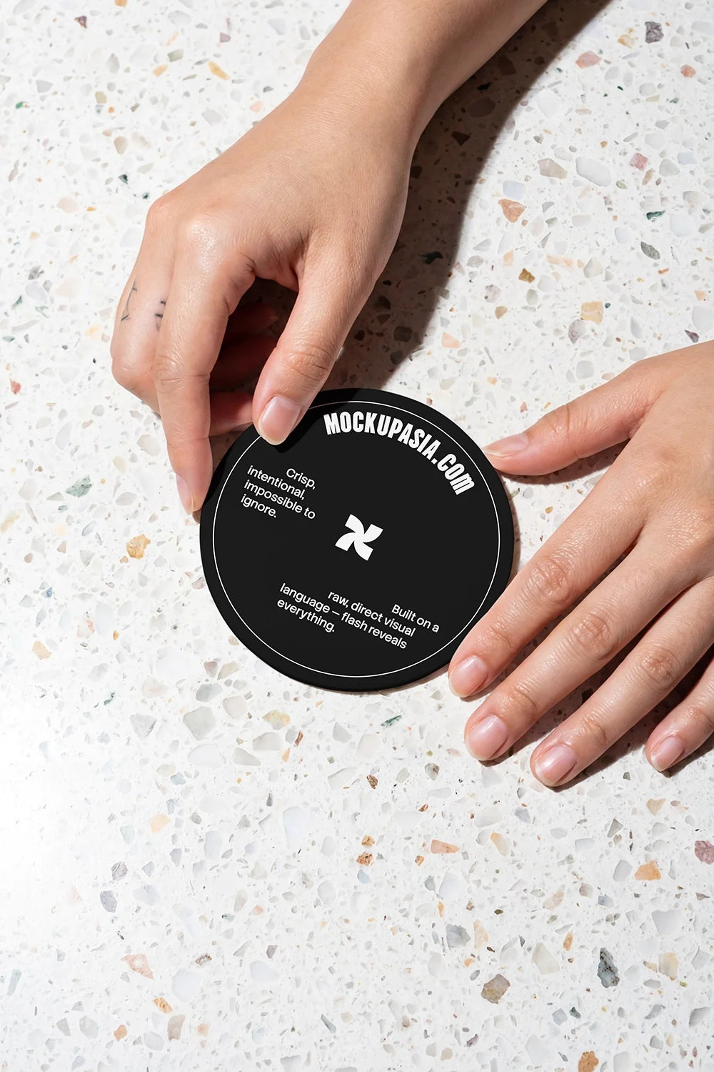 Coffee Coaster Mockup