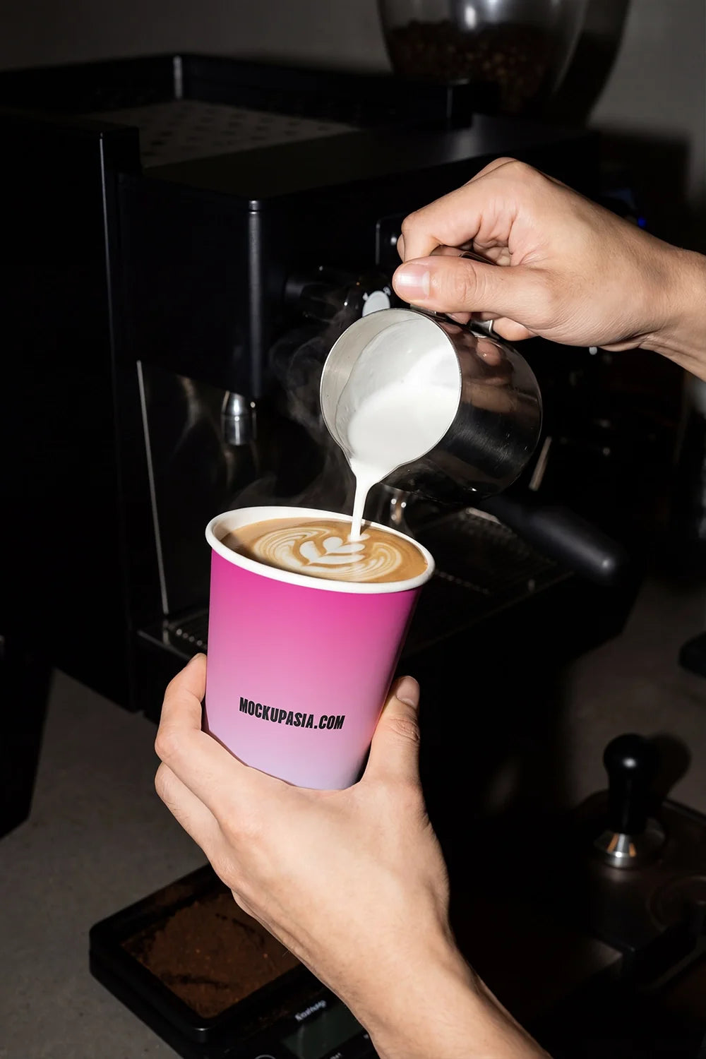 Coffee Paper Cup Mockup
