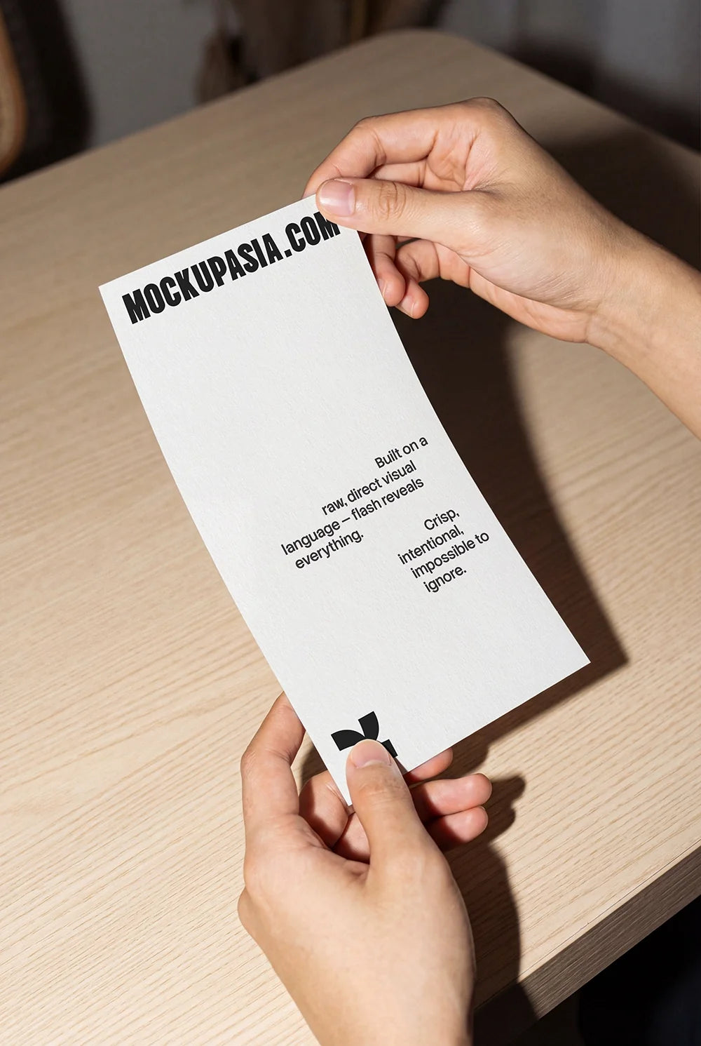 Coffee Menu Flyer Mockup
