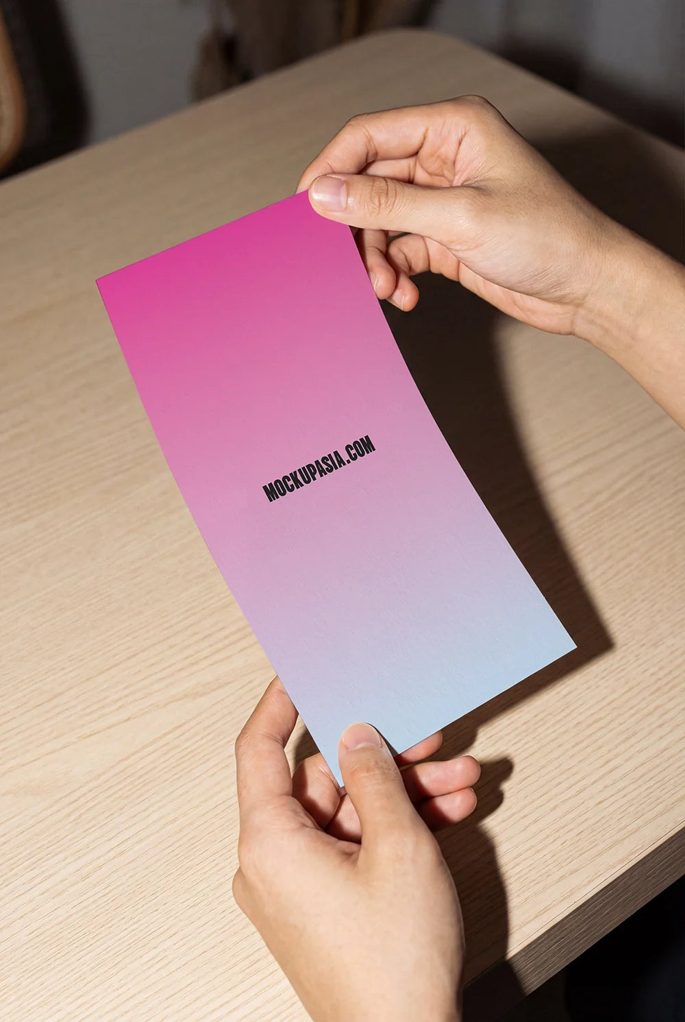 Coffee Menu Flyer Mockup