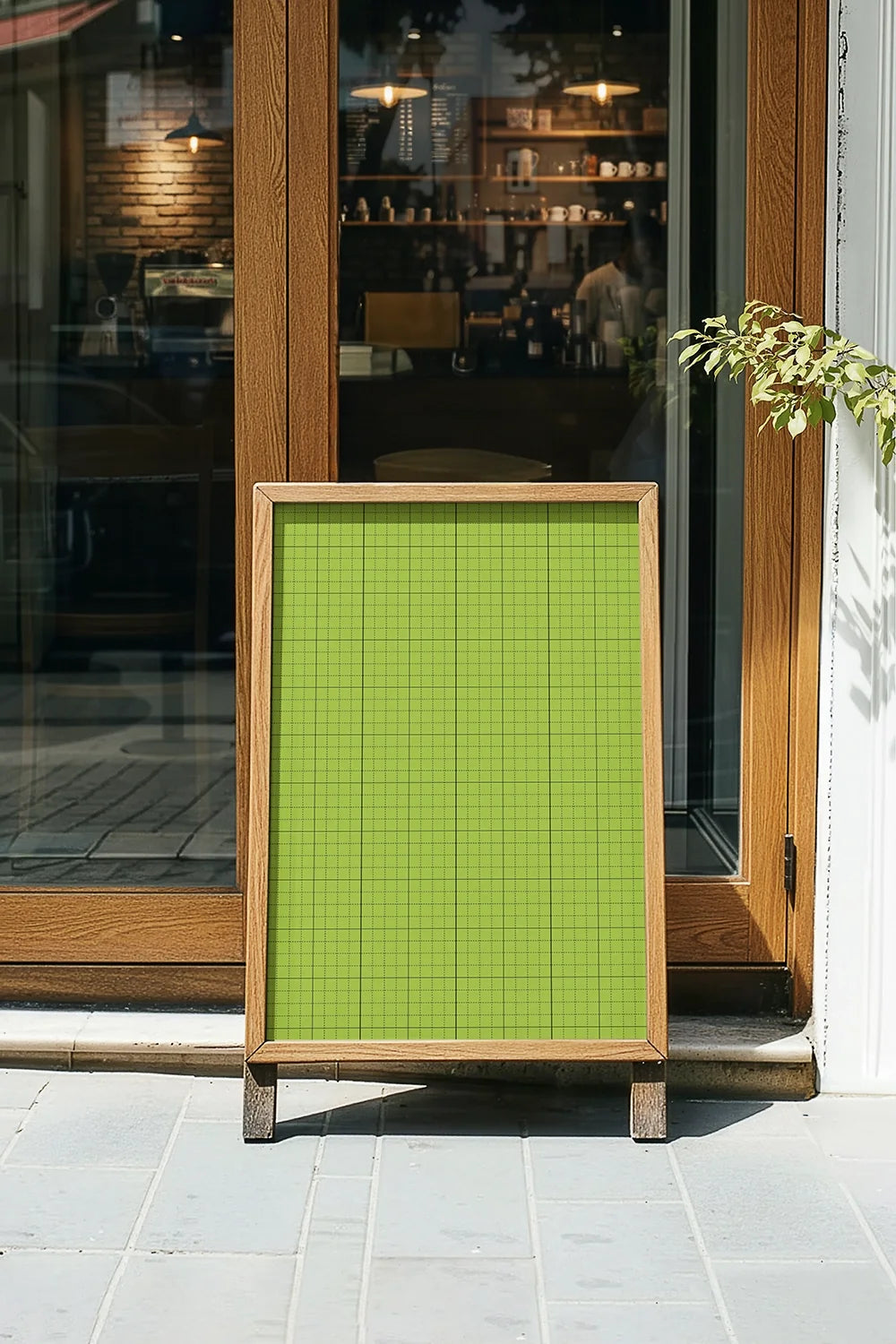 Coffee Signboard Mockup