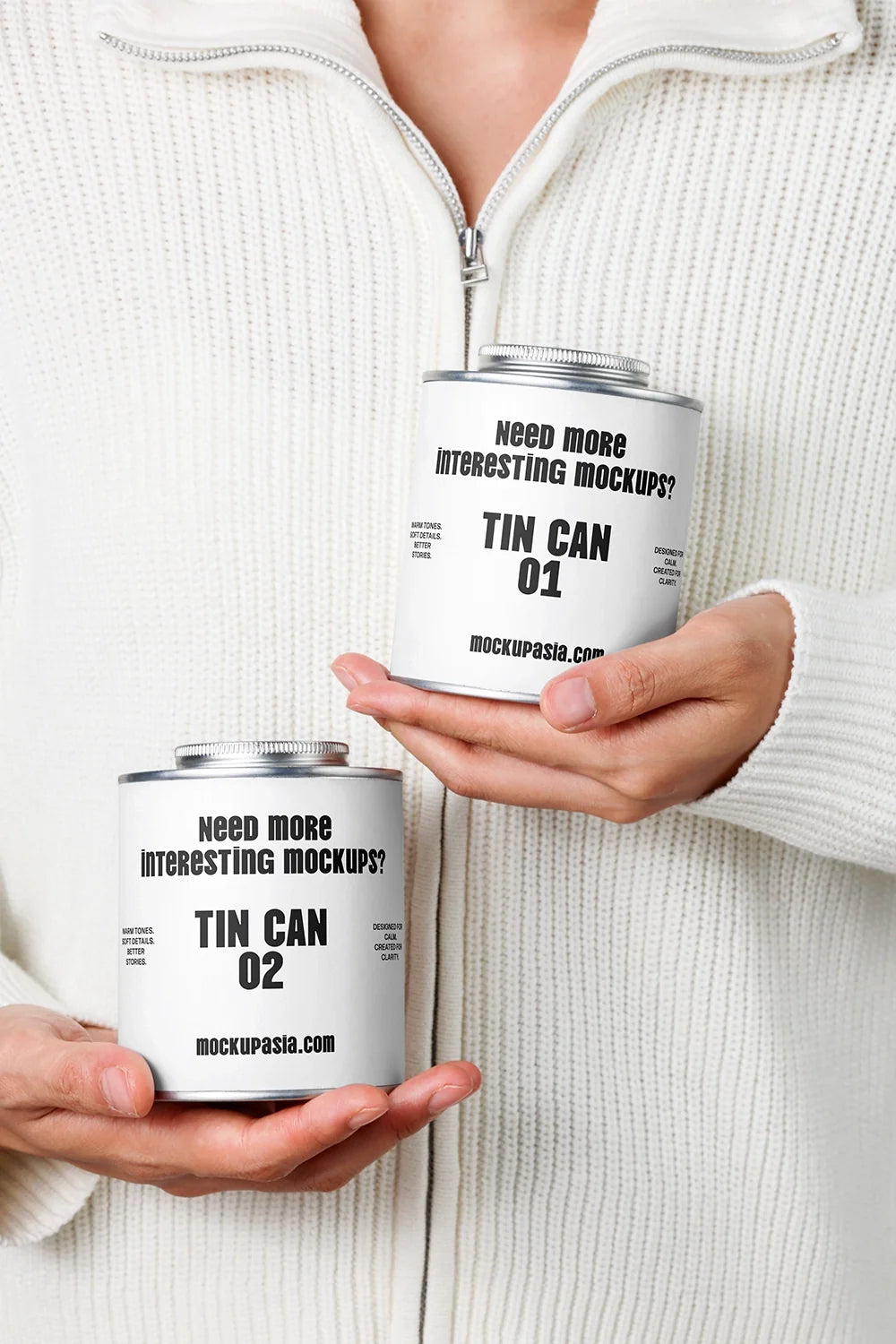 Coffee Tin Can Mockup