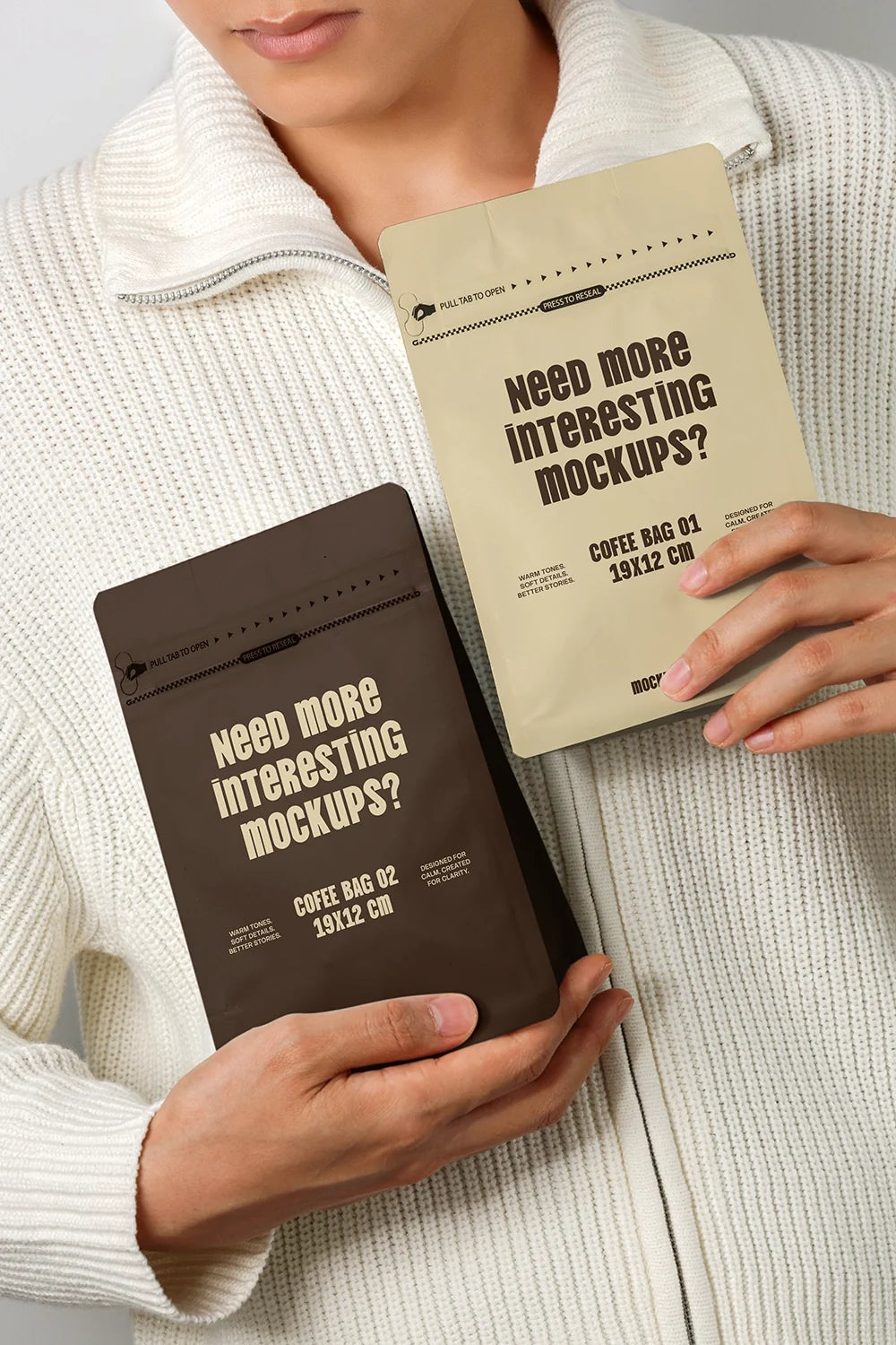 Coffee Bag Mockup