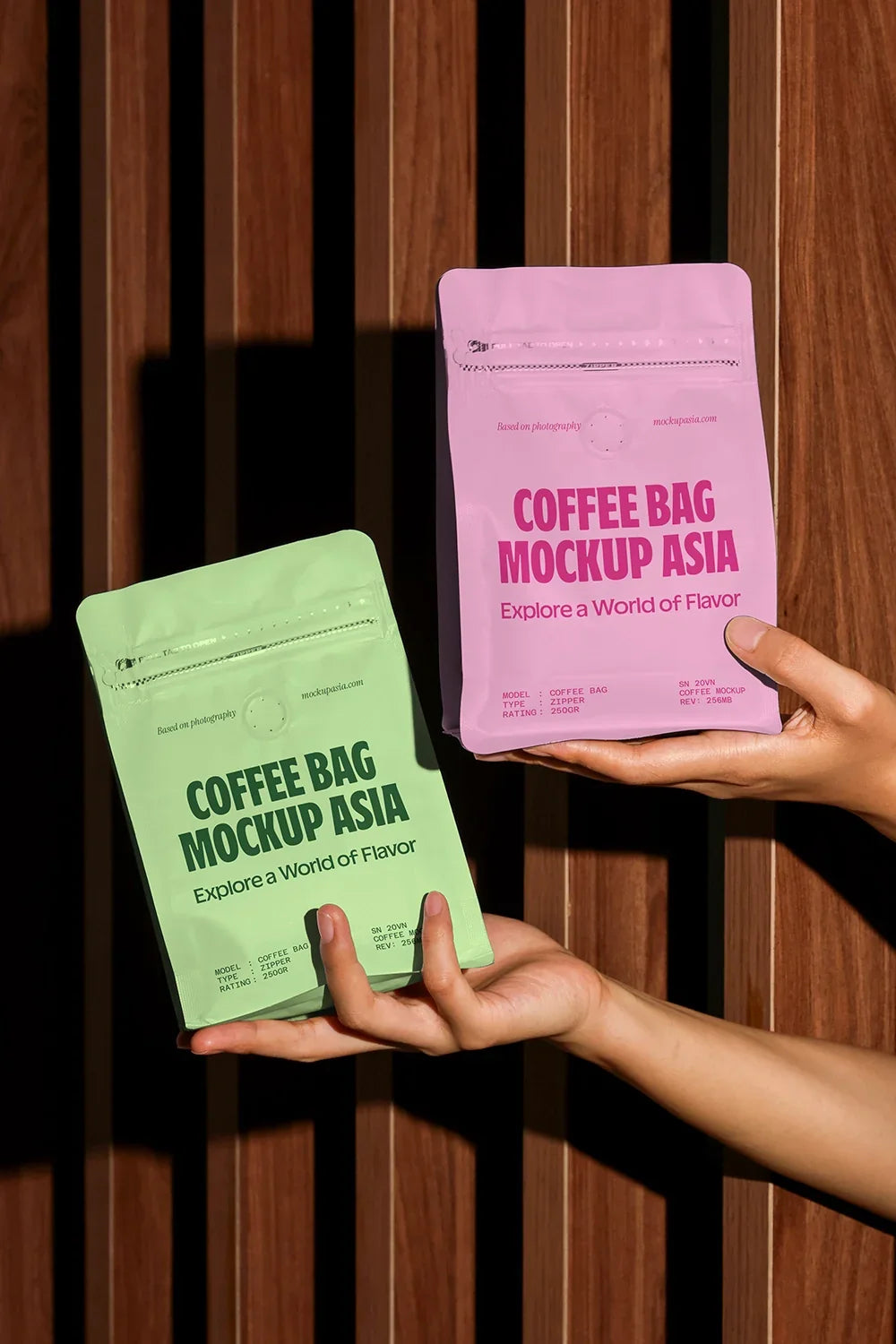 Coffee Bag Mockup