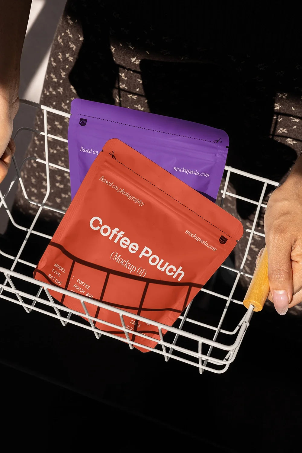 Coffee Pouch Mockup