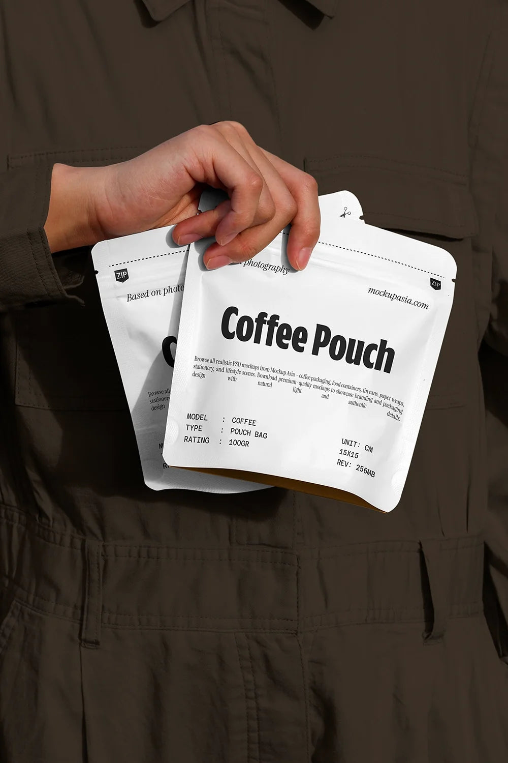 Coffee Bag Mockup