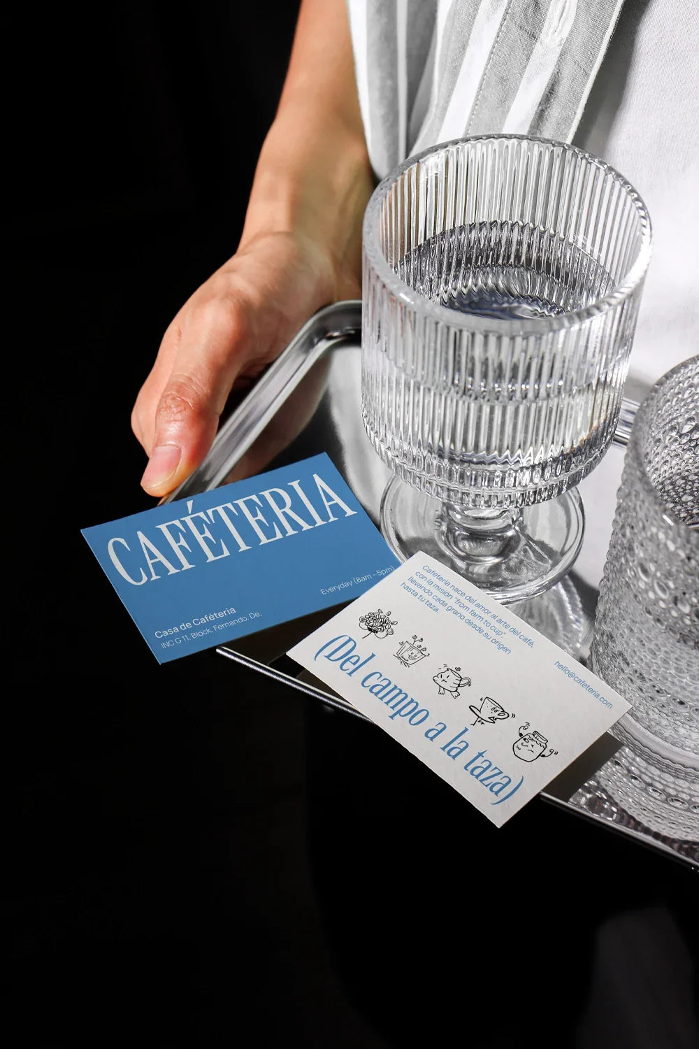 Coffee Business Card mockup
