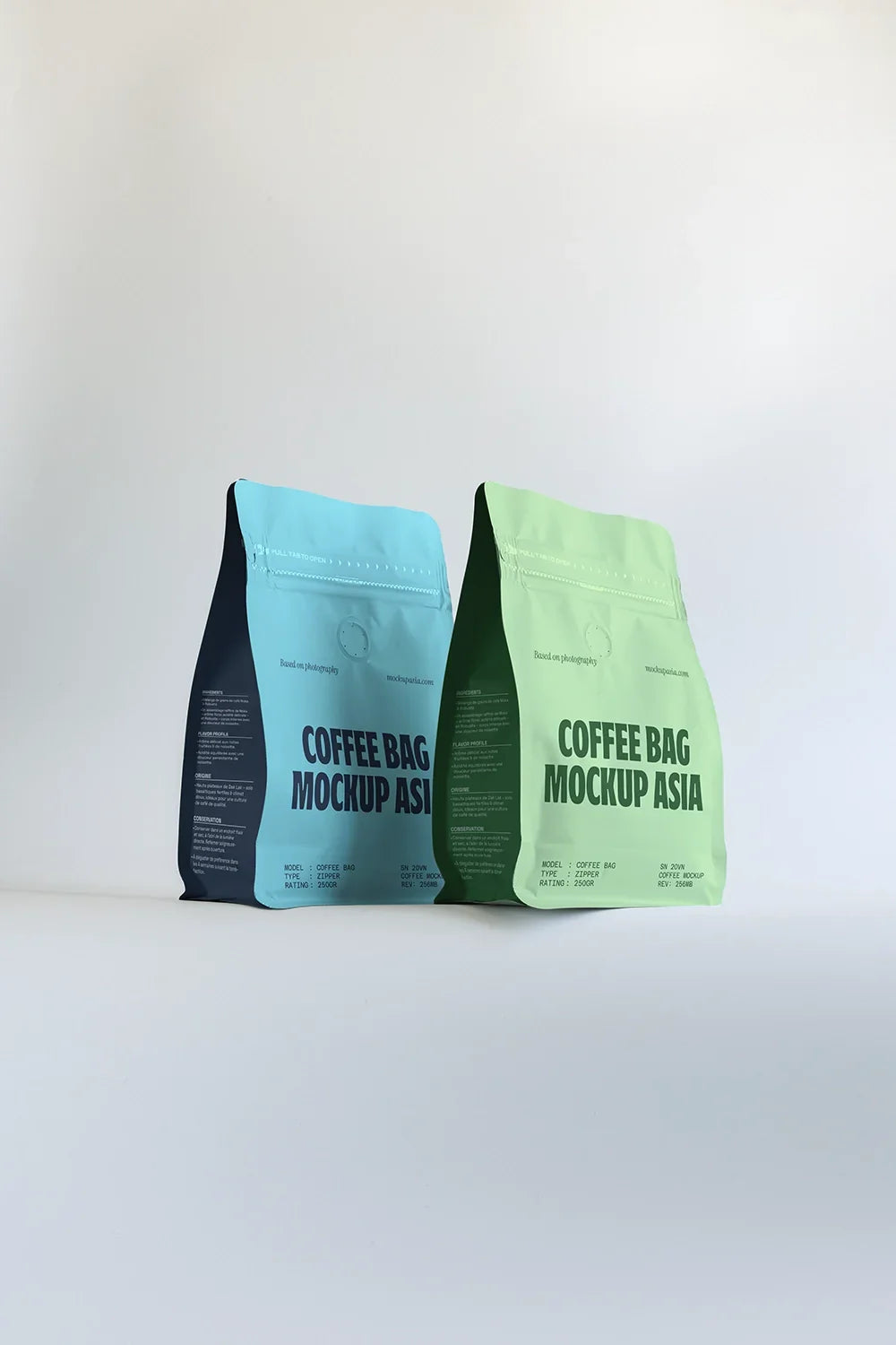 Coffee Bag Mockup