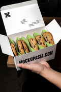 Cookie box mockup
