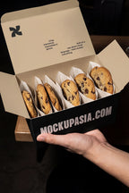 Cookie box mockup