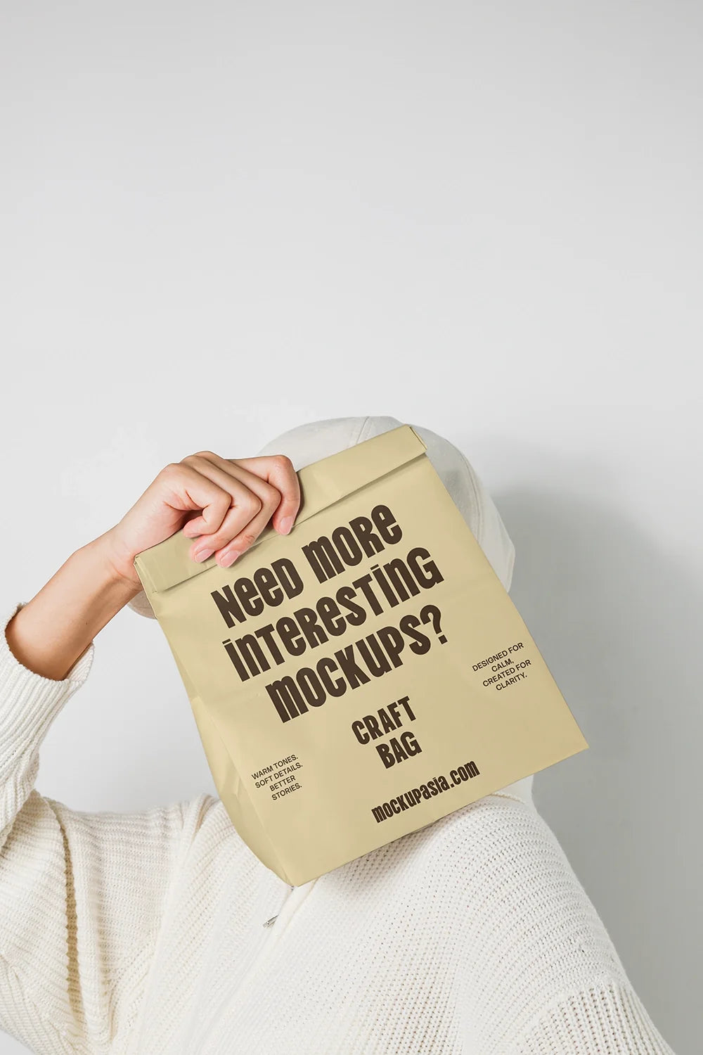 Kraft Paper Bag Mockup