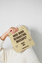 Kraft Paper Bag Mockup