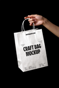 Kraft Paper Bag Mockup