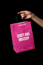 Kraft Paper Bag Mockup