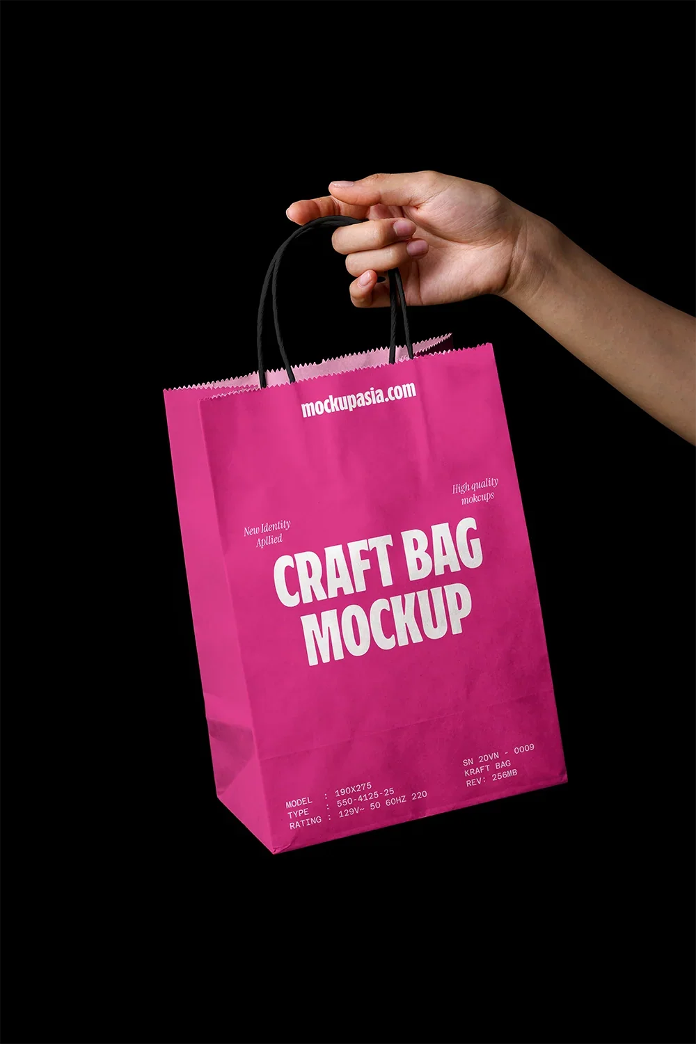 Kraft Paper Bag Mockup
