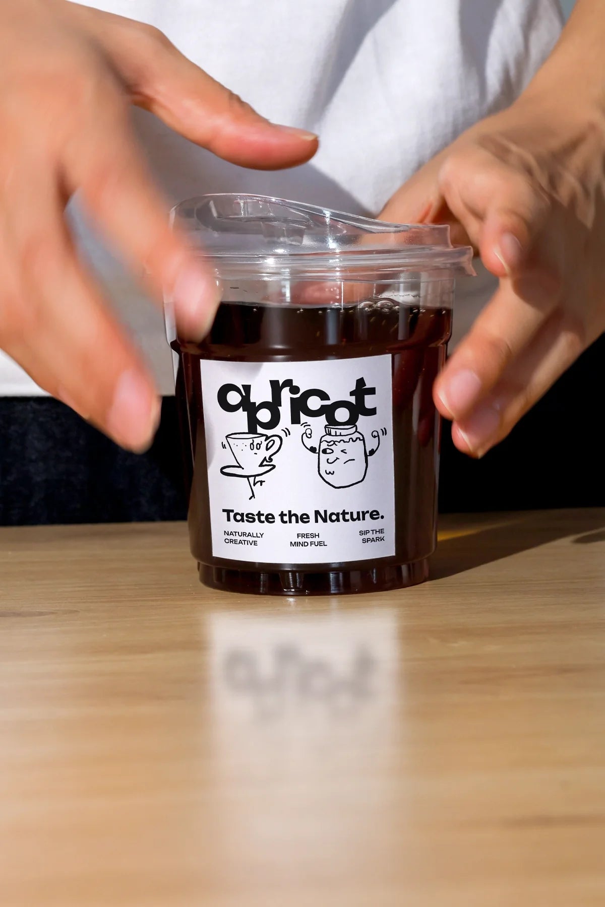 Coffee Label Mockup on Cup (APR-9)