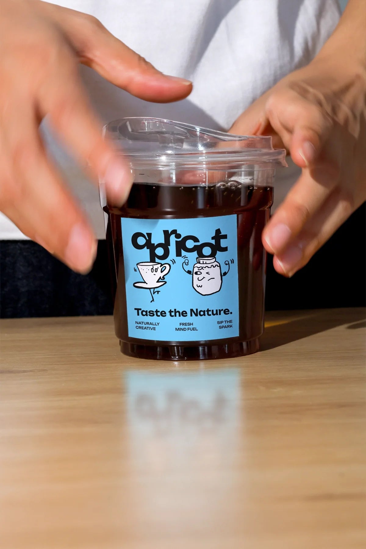 Coffee Label Mockup on Cup (APR-9)