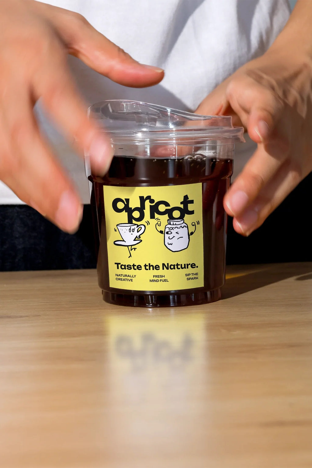 Coffee Label Mockup on Cup (APR-9)