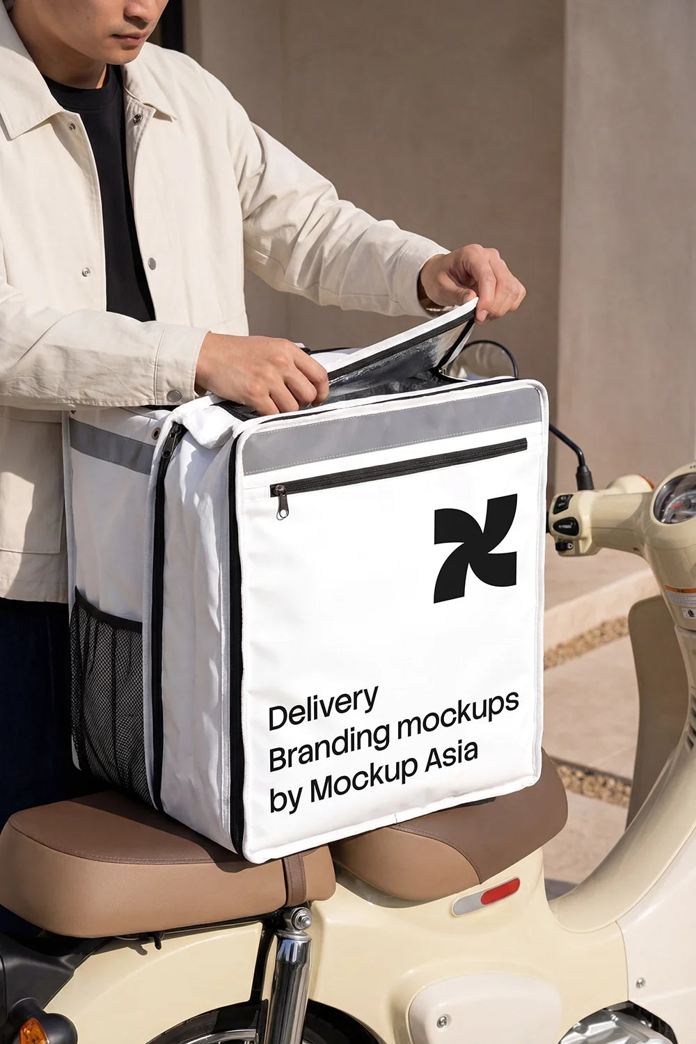 Delivery Bag Mockup