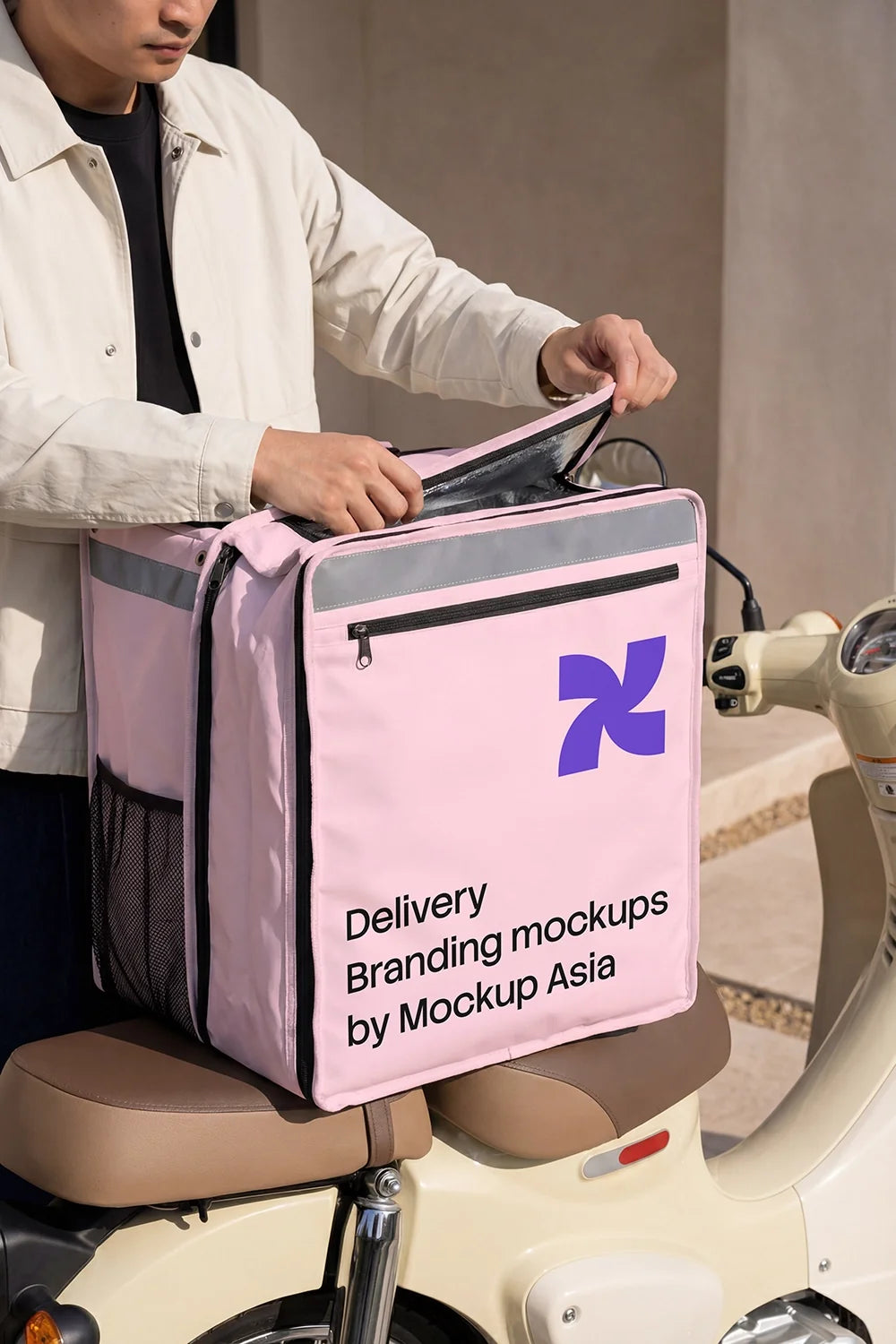 Delivery Bag Mockup